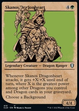 Skanos Dragonheart (V.2) - Commander Legends: Battle for Baldur's Gate: Extras (Uncommon) [XCLB-410]