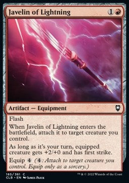 Javelin of Lightning - Commander Legends: Battle for Baldur's Gate (Common) [CLB-185]