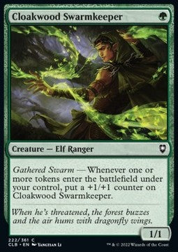 Cloakwood Swarmkeeper - Commander Legends: Battle for Baldur's Gate (Common) [CLB-222]
