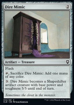 Dire Mimic - Commander Legends: Battle for Baldur's Gate (Common) [CLB-310]