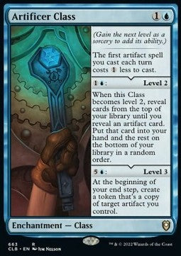 Artificer Class - Commander Legends: Battle for Baldur's Gate: Extras (Rare) [XCLB-663]