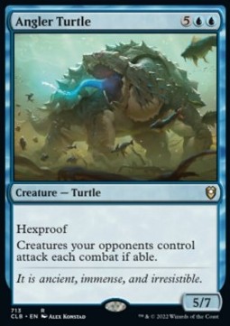 Angler Turtle - Commander Legends: Battle for Baldur's Gate: Extras (Rare) [XCLB-713]