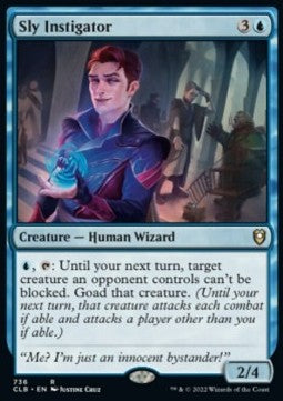 Sly Instigator - Commander Legends: Battle for Baldur's Gate: Extras (Rare) [XCLB-736]