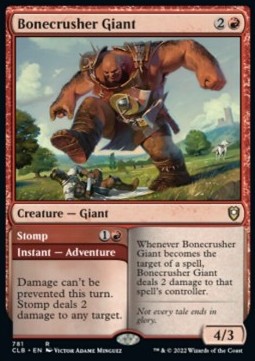 Bonecrusher Giant // Stomp - Commander Legends: Battle for Baldur's Gate: Extras (Rare) [XCLB-781]