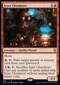 Izzet Chemister - Commander Legends: Battle for Baldur's Gate: Extras (Rare) [XCLB-798]