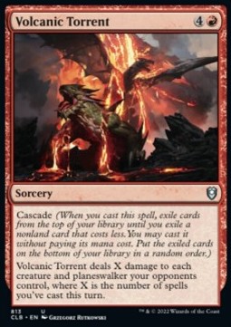 Volcanic Torrent - Commander Legends: Battle for Baldur's Gate: Extras (Uncommon) [XCLB-813]
