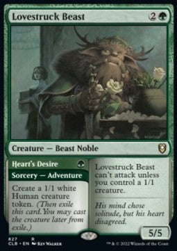 Lovestruck Beast - Commander Legends: Battle for Baldur's Gate: Extras (Rare) [XCLB-827]