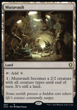 Mutavault - Commander Legends: Battle for Baldur's Gate: Extras (Rare) [XCLB-903]