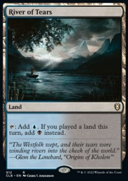 River of Tears - Commander Legends: Battle for Baldur's Gate: Extras (Rare) [XCLB-912]