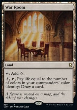 War Room - Commander Legends: Battle for Baldur's Gate: Extras (Rare) [XCLB-929]