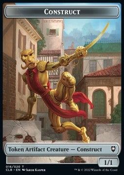 Construct Token (Artifact 1/1) - Commander Legends: Battle for Baldur's Gate: Extras (Token) [XCLB-T16]