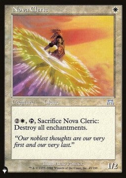 Nova Cleric - The List (Uncommon) [ZNL-45]