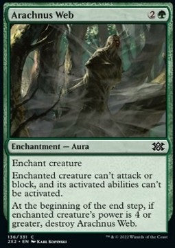 Arachnus Web - Double Masters 2022 (Common) [2X2-136]