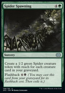Spider Spawning - Double Masters 2022 (Uncommon) [2X2-158]
