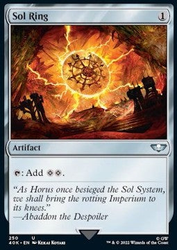 Sol Ring (V.2) - Universes Beyond: Warhammer 40,000 (Uncommon) [40K-250]