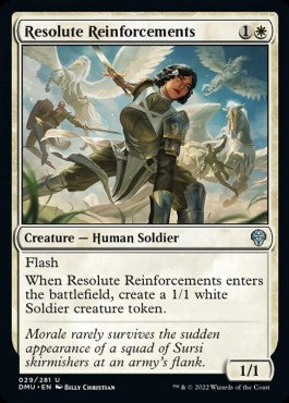 Resolute Reinforcements - Dominaria United (Uncommon) [DMU-29]