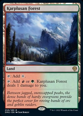 Karplusan Forest - Dominaria United (Rare) [DMU-250]
