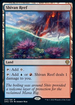 Shivan Reef - Dominaria United (Rare) [DMU-255]