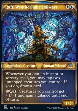 Raff, Weatherlight Stalwart (V.1) - Dominaria United: Extras (Uncommon) [XDMU-311]