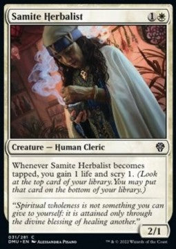 Samite Herbalist - Dominaria United (Common) [DMU-31]