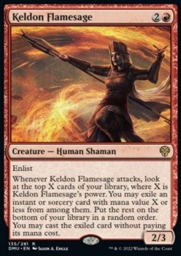 Keldon Flamesage - Dominaria United (Rare) [DMU-135]