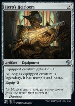 Hero's Heirloom - Dominaria United (Uncommon) [DMU-231]