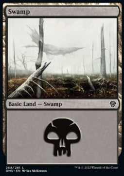 Swamp (V.1) - Dominaria United (Land) [DMU-268]