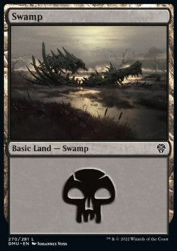 Swamp (V.3) - Dominaria United (Land) [DMU-270]