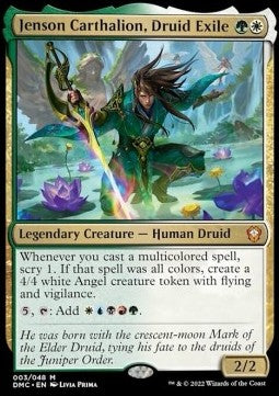 Jenson Carthalion, Druid Exile - Commander: Dominaria United (Mythic) [DMC-3]