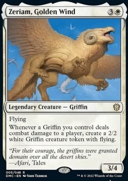 Zeriam, Golden Wind - Commander: Dominaria United (Rare) [DMC-5]