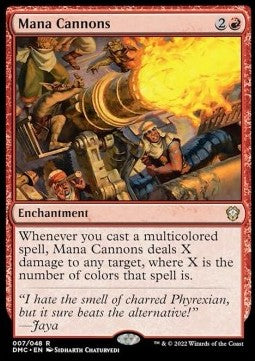 Mana Cannons - Commander: Dominaria United (Rare) [DMC-7]