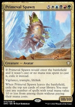 Primeval Spawn - Commander: Dominaria United (Rare) [DMC-13]
