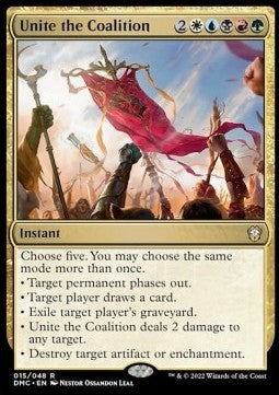 Unite the Coalition - Commander: Dominaria United (Rare) [DMC-15]