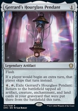 Gerrard's Hourglass Pendant - Commander: Dominaria United (Rare) [DMC-17]