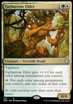 Faeburrow Elder - Commander: Dominaria United (Rare) [DMC-149]
