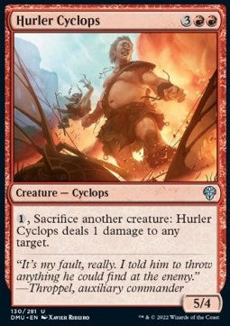 Hurler Cyclops - Dominaria United (Uncommon) [DMU-130]