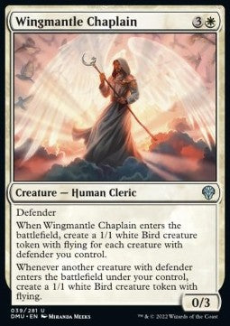 Wingmantle Chaplain - Dominaria United (Uncommon) [DMU-39]