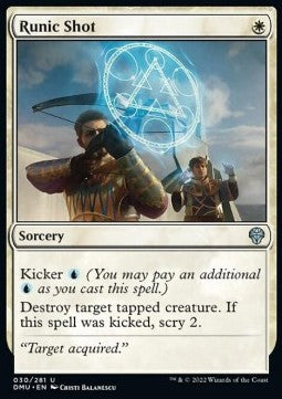 Runic Shot - Dominaria United (Uncommon) [DMU-30]