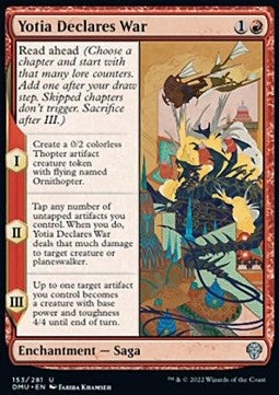 Yotia Declares War - Dominaria United (Uncommon) [DMU-153]