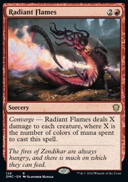 Radiant Flames - Commander: Dominaria United (Rare) [DMC-126]