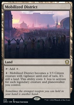 Mobilized District - Commander: Dominaria United (Rare) [DMC-218]