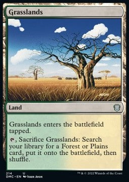 Grasslands - Commander: Dominaria United (Uncommon) [DMC-214]