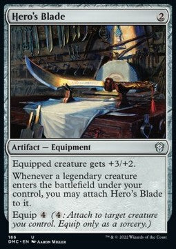 Hero's Blade - Commander: Dominaria United (Uncommon) [DMC-186]