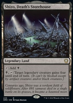 Shizo, Death's Storehouse - Commander: Dominaria United (Rare) [DMC-233]