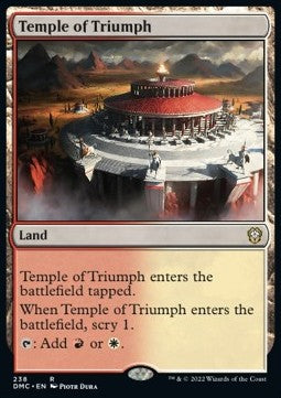 Temple of Triumph - Commander: Dominaria United (Rare) [DMC-238]