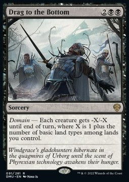 Drag to the Bottom - Dominaria United (Rare) [DMU-91]