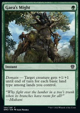 Gaea's Might - Dominaria United (Common) [DMU-164]