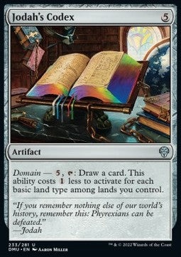 Jodah's Codex - Dominaria United (Uncommon) [DMU-233]