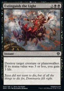 Extinguish the Light - Dominaria United (Common) [DMU-94]