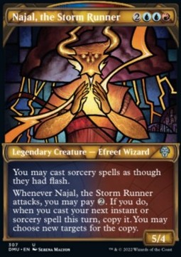 Najal, the Storm Runner (V.1) - Dominaria United: Extras (Uncommon) [XDMU-307]